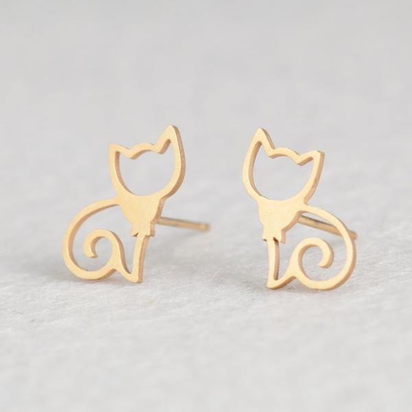 Cat Earrings