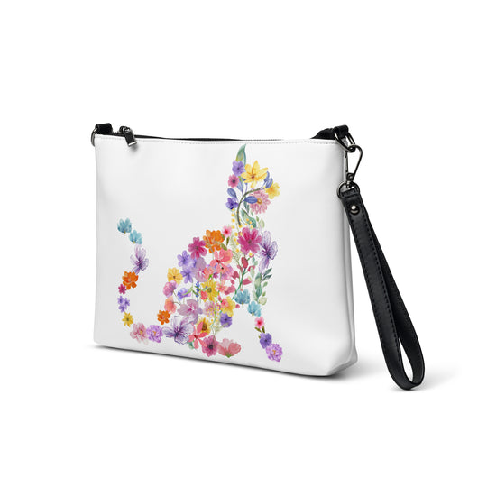 Flower cat purse