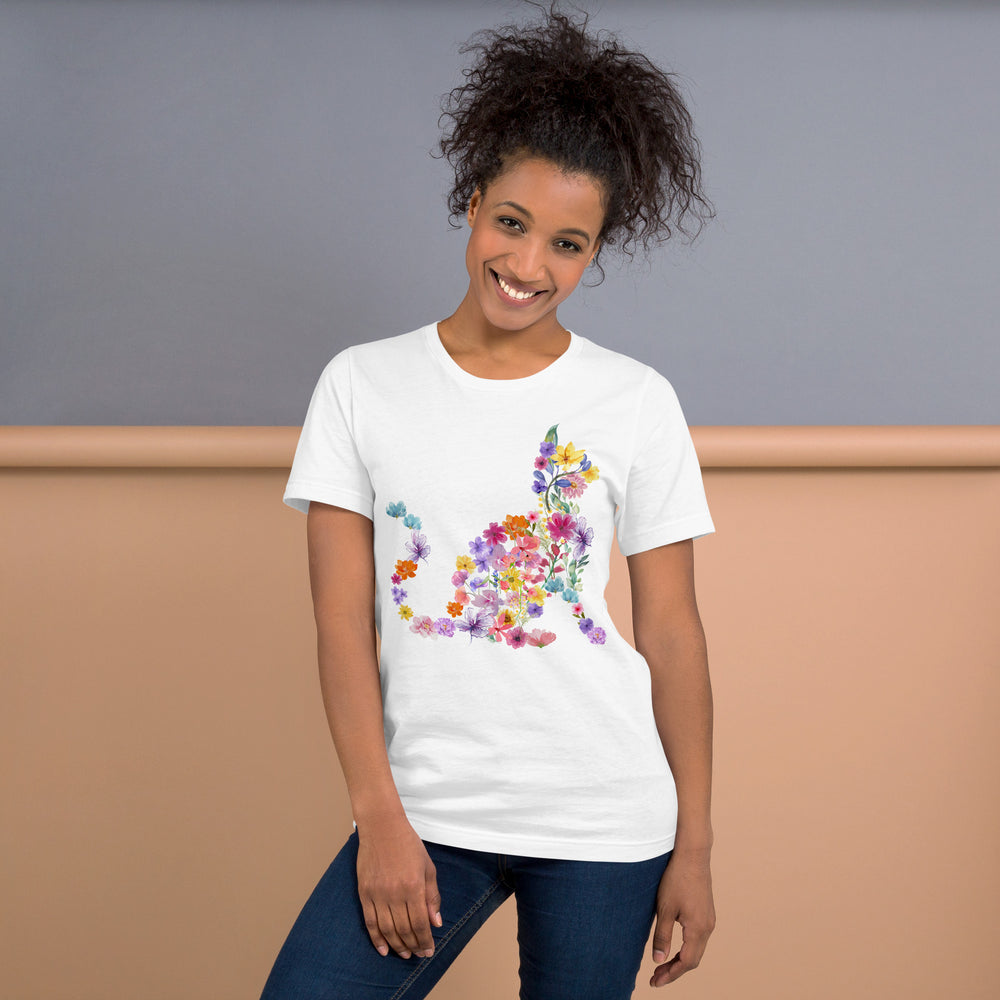 flower cat shirt