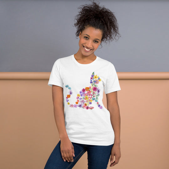 flower cat shirt