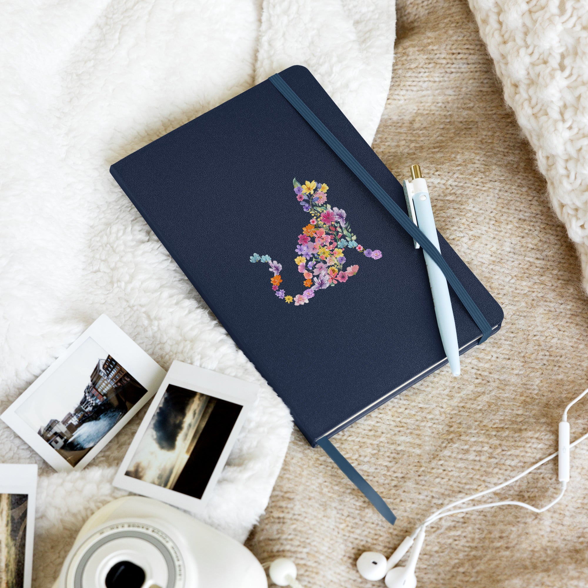 flower cat journal