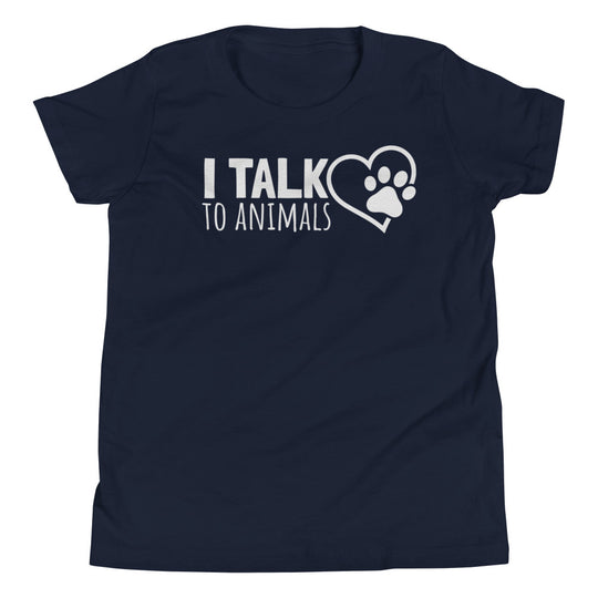 I Talk To Animals - Youth Short Sleeve T-Shirt