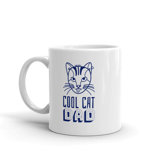 Cool Cat Dad Mug