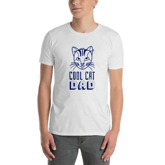 Cool Cat Dad Short-Sleeve T-Shirt