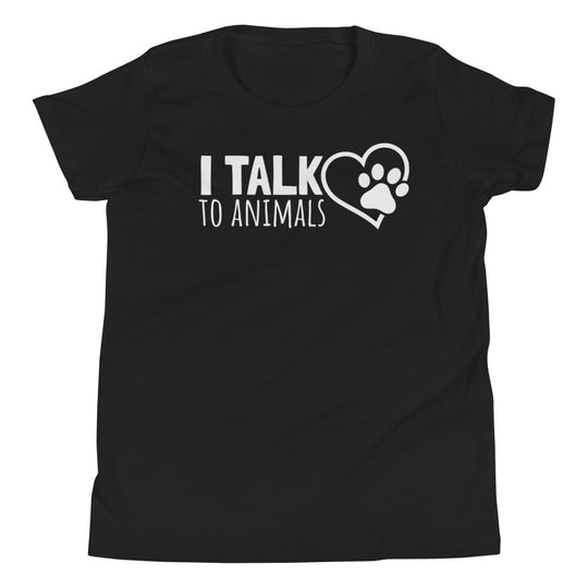I Talk To Animals - Youth Short Sleeve T-Shirt