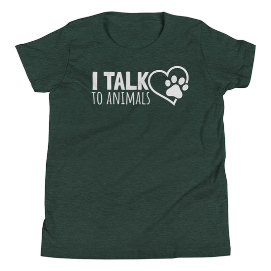 I Talk To Animals - Youth Short Sleeve T-Shirt