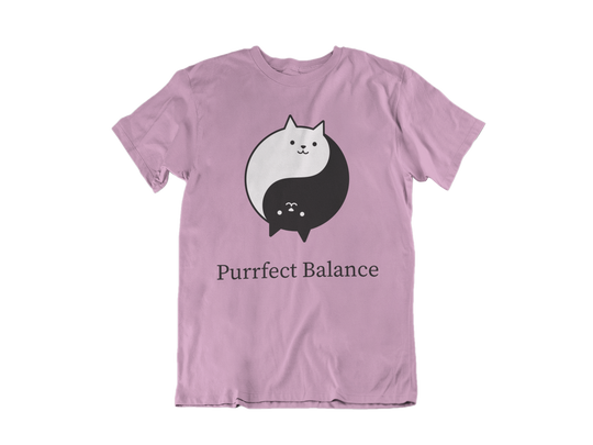 Purrfect Balance Cat T-Shirt