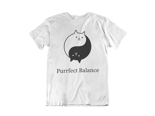 Purrfect Balance Cat T-Shirt