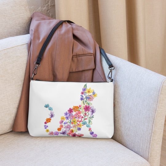 Flower cat purse