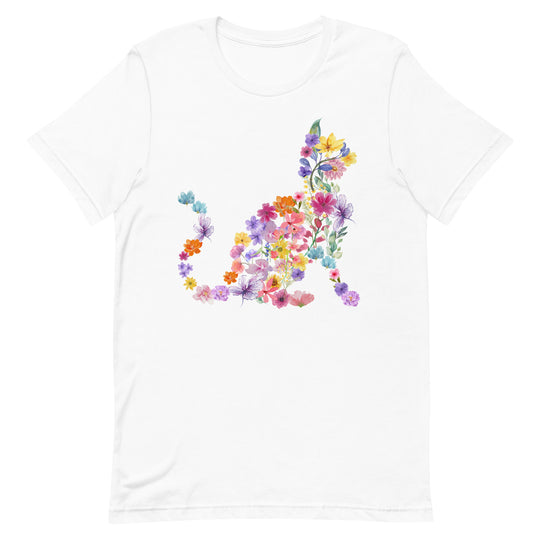 flower cat shirt