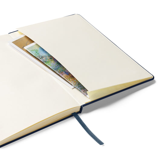 Flower Cat Hardcover Bound Notebook Journal