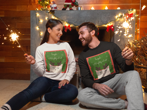 Hmph Naughty List Cat Christmas Sweatshirt