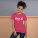 I Talk To Animals - Heart Paw Print - Short-Sleeve Unisex T-Shirt