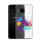 Artsy Cat - Paint Splotch - Heart Tail - Cat Samsung Phone Case