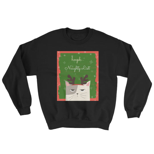 naughty car Christmas sweatshirt