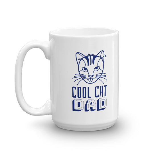 Cool Cat Dad Mug