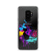 Artsy Cat - Paint Splotch - Heart Tail - Cat Samsung Phone Case