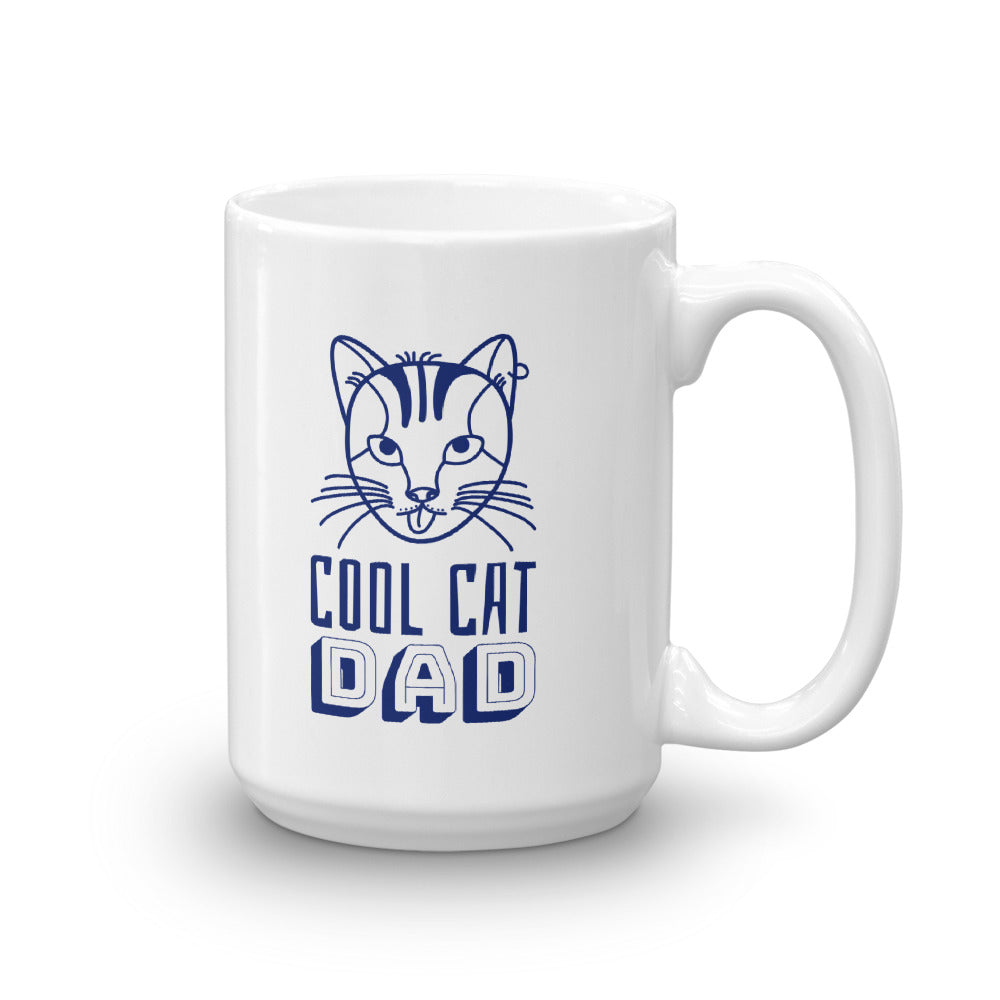 Cool Cat Dad Mug