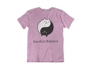 Purrfect Balance Cat T-Shirt