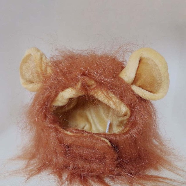 Lion Mane Hat Cat Costume