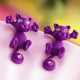 Kitten Up Cute Cat Stud Earrings - Choose Color